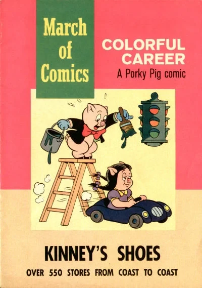 Cover of Colorful Career : A Porky Pig Comic