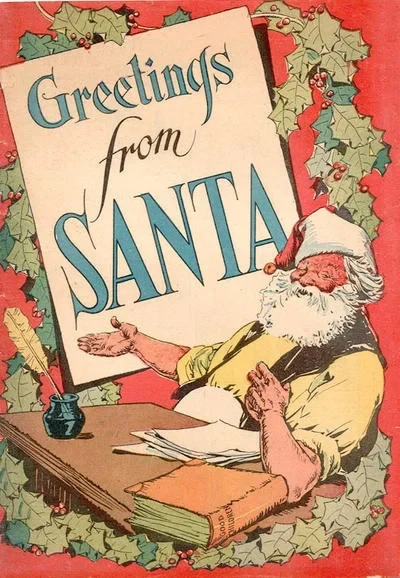 Cover of Greetings from Santa