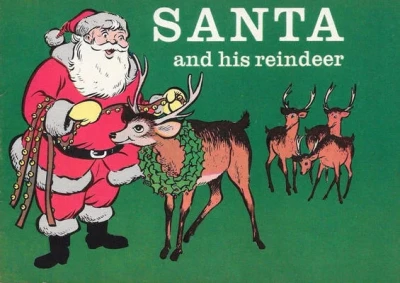 Cover of Santa and His Reindeer