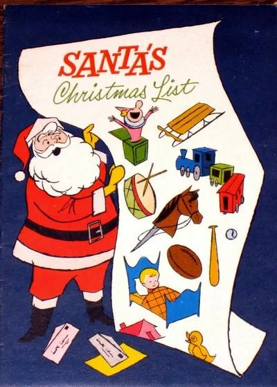 Cover of Santa's Christmas List