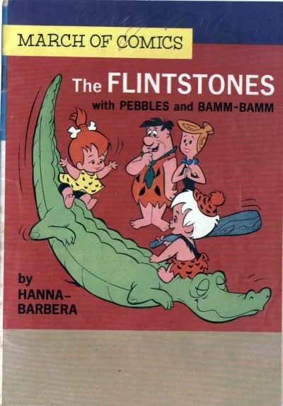 Cover of The Flintstones with Pebbles and Bamm-Bamm