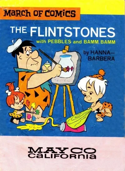 Cover of The Flintstones with Pebbles and Bamm Bamm