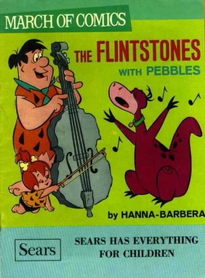Cover of The Flintstones with Pebbles