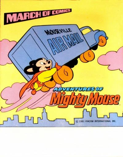 Cover of Adventures of Mighty Mouse