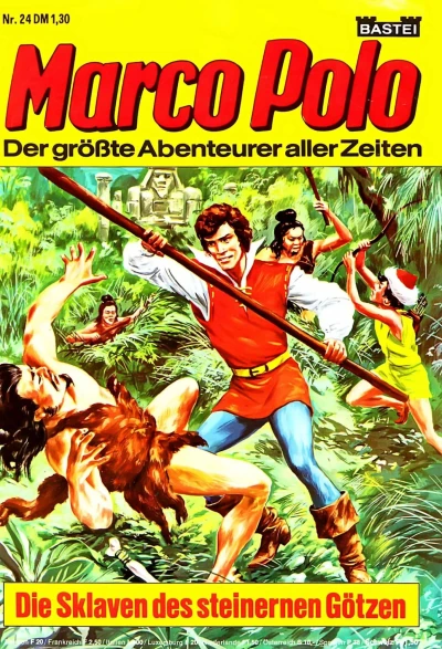 Cover of Die Sklaven des steinernen Götzen