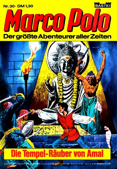 Cover of Die Tempel-Räuber von Amal