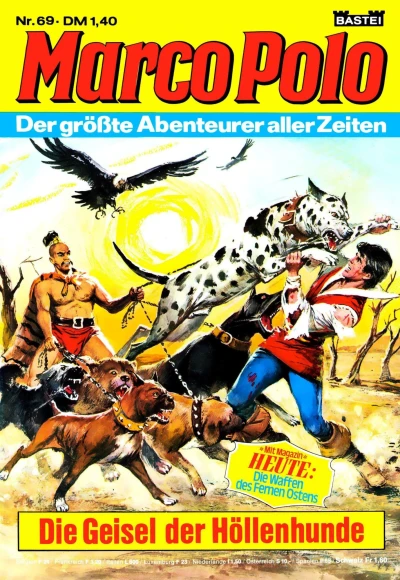 Cover of Die Geisel der Höllenhunde