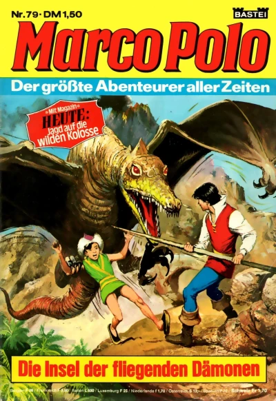 Cover of Die Insel der fliegenden Dämonen