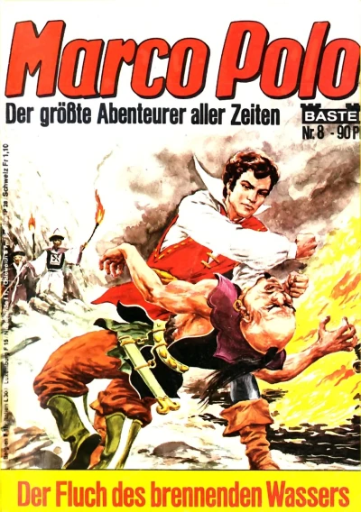 Cover of Der Fluch des brennenden Wassers