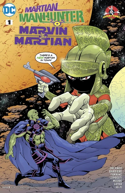 Cover of Martian Manhunter/Marvin the Martian Special Vol 1 1