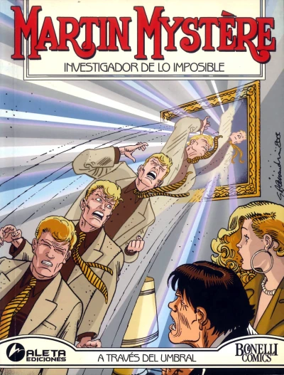 Cover of A través del umbral