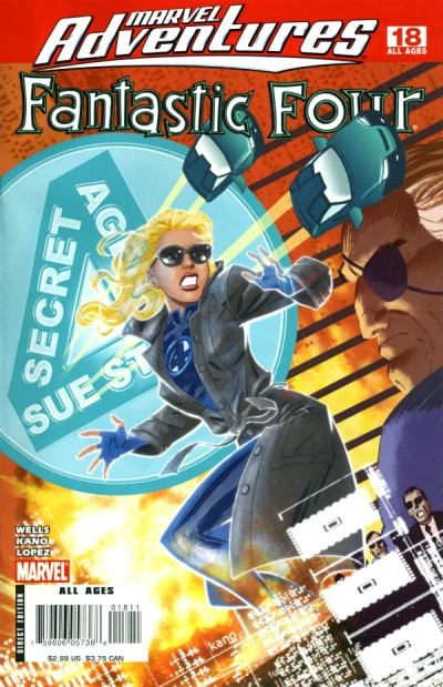 Cover of Sue Storm in... The Spy I Couldn't See