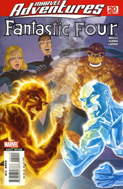 Cover of Johnny Storm in... Freezer Burn