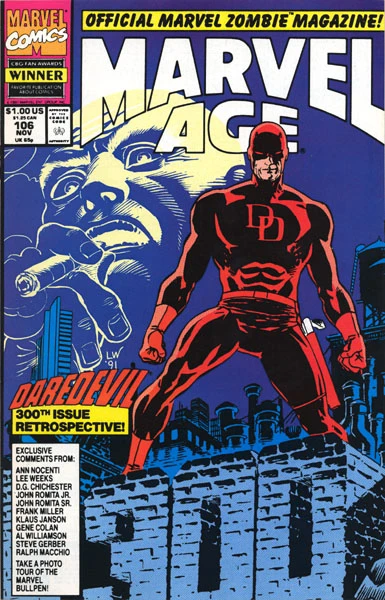 Cover of Daredevil 300th Retrospective!