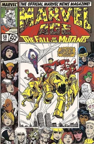 Cover of The Fall of the Mutants