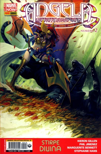Cover of Angela - Assassina di Asgard 2: Stirpe diuina