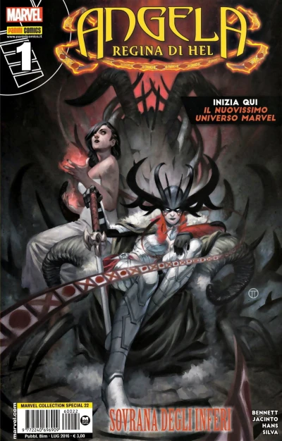 Cover of Angela: Regina di Hel 1: Sovrana degli inferi