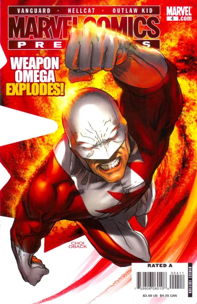 Cover of Vanguard Chapter 4: Ballistics; The Girl Who Could Be You! Part 4; The Outlaw Kid.; Weapon Omega Part 4