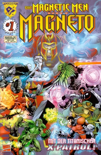 Cover of Die Magnetic Men mit Magneto