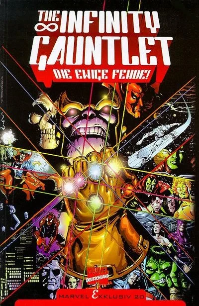 Cover of The Infinity Gauntlet: Die ewige Fehde!