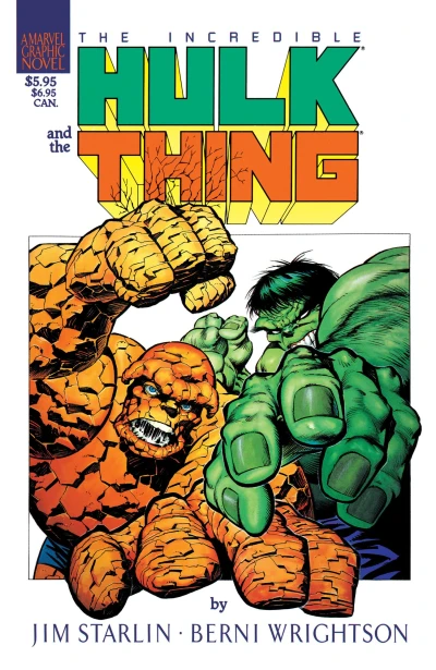 Cover of The Incredible Hulk and the Thing in The Big Change