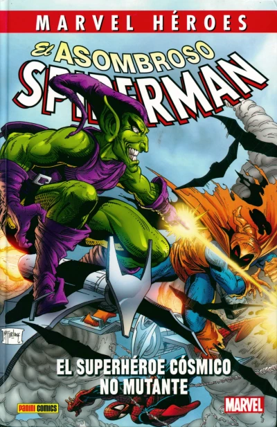 Cover of El asombroso Spiderman: El superhéroe cósmico no mutante
