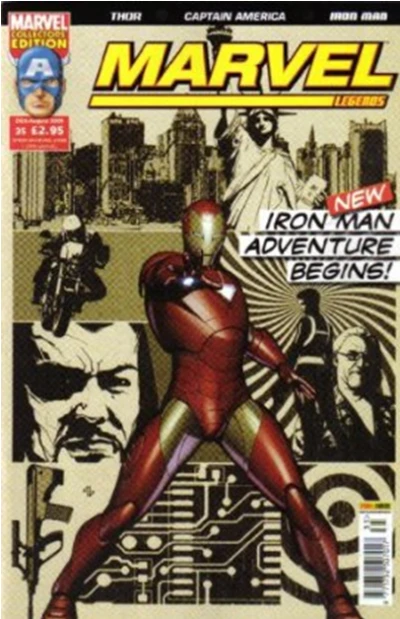 Cover of NEW IRON MAN ADVENTURES BEGINS!