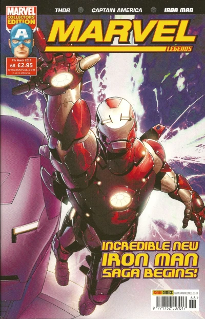 Cover of Incredible New Iron Man saga Begins!