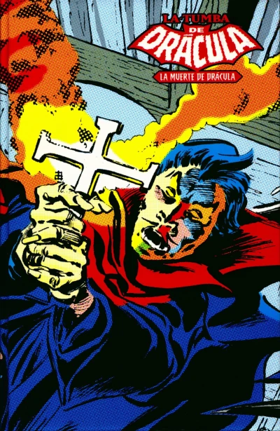 Cover of La muerte de Drácula