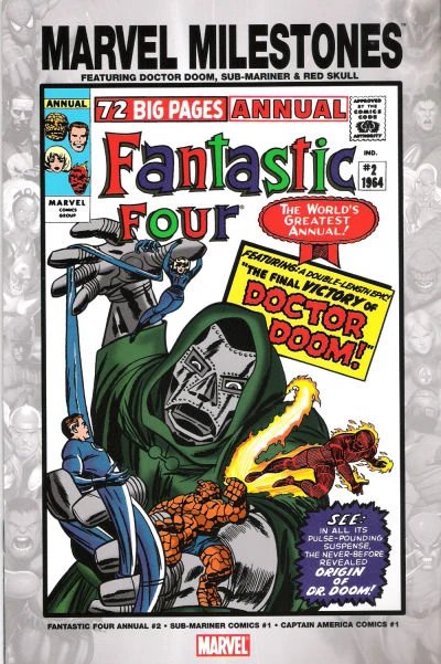Cover of Featuring Dr. Doom, Sub-Mariner & Red Skull