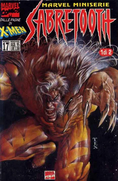 Cover of Sabretooth 1 di 2