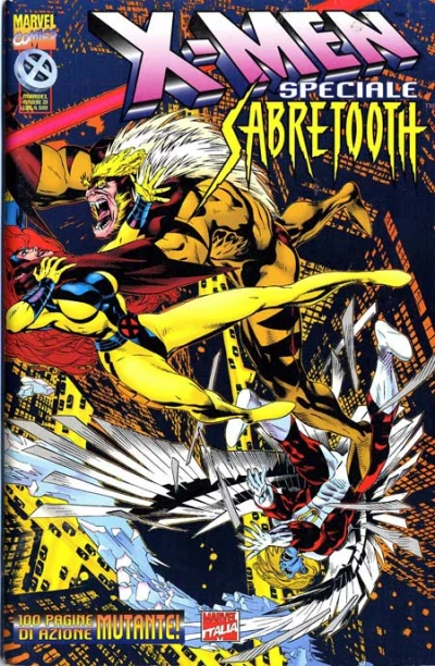 Cover of X-Men - Speciale Sabretooth - Nella Zona Rossa