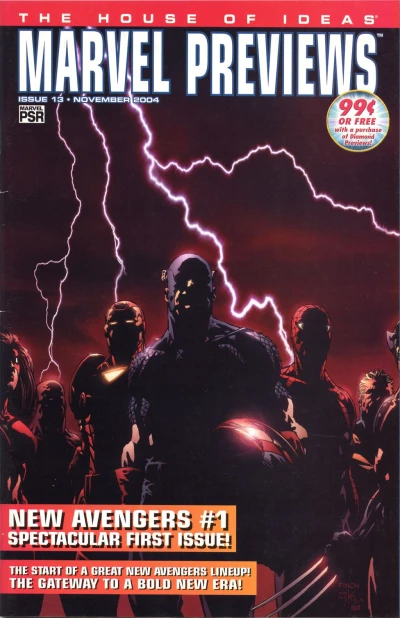 Cover of New Avengers #1