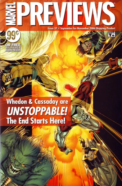 Cover of Whedon & Cassaday Are Unstoppable! The End Starts Here!