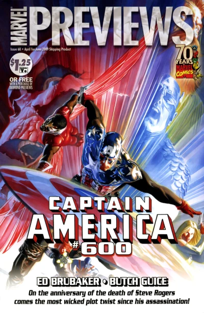 Cover of Captain America #600