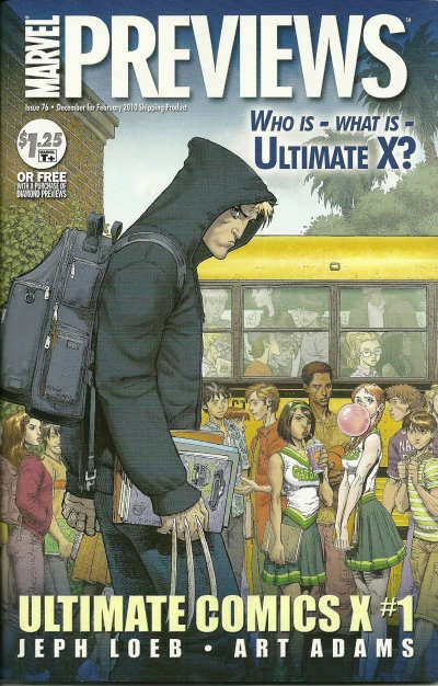 Cover of Ultimate Comics X