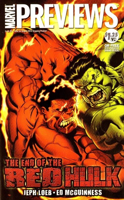 Cover of The End Of The Red Hulk