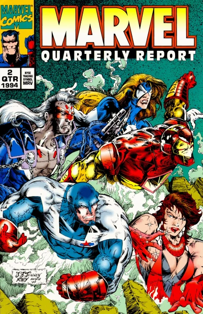 Cover of Marvel Quarterly Report