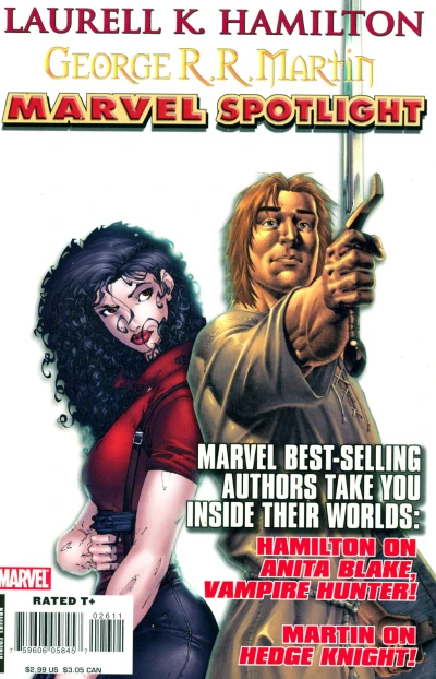 Cover of Marvel Spotlight: Laurell K. Hamilton/George R.R. Martin