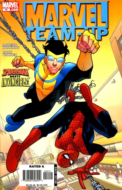 Cover of Spider-Man Meets Invincible