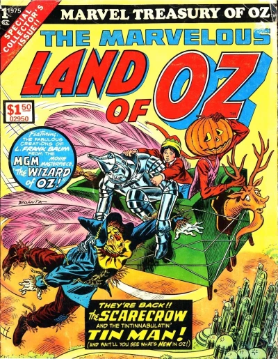 Cover of The Marvelous Land of Oz