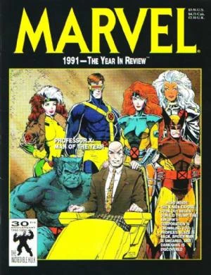 Cover of Marvel 1991 –– The Year In Review