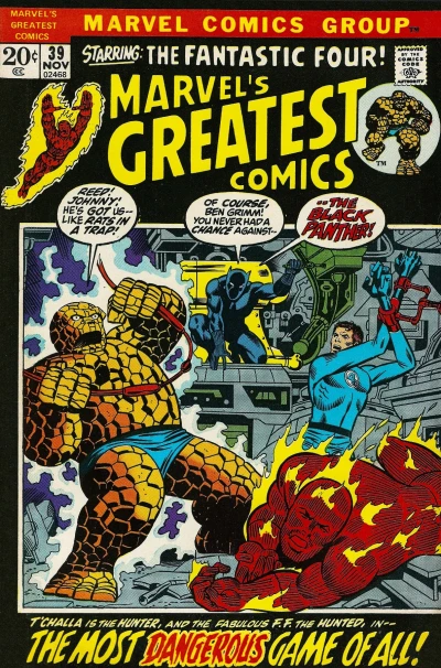 Cover of The Black Panther!