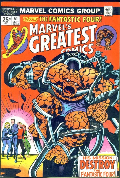 Cover of His Mission: DESTROY the Fantastic Four!