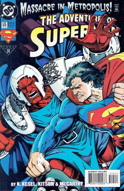 Cover of Massacre In Metropolis!