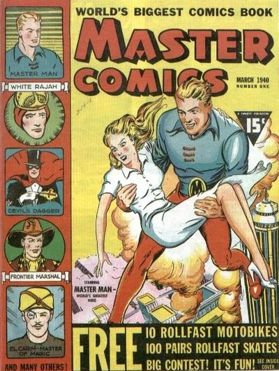 Cover of The Origin of Master Man