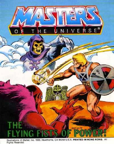 Cover of The Flying Fists of Power!