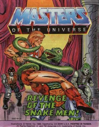 Cover of Revenge of the Snake Men!