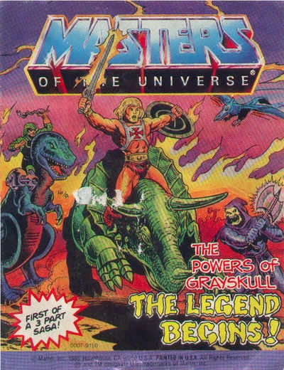 Cover of The Powers of Grayskull - The Legend Begins!
