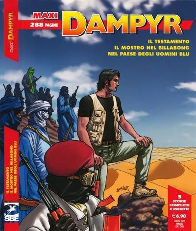 Cover of Il testamento; Il mostro nel Billabong; Nel paese degli uomini blu